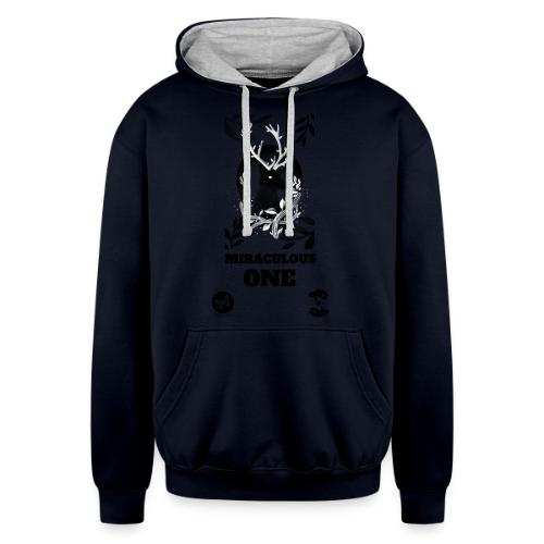 Miraculous One - Unisex Contrast Hoodie