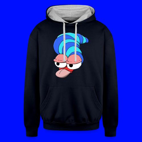 lickworm - Unisex Contrast Hoodie