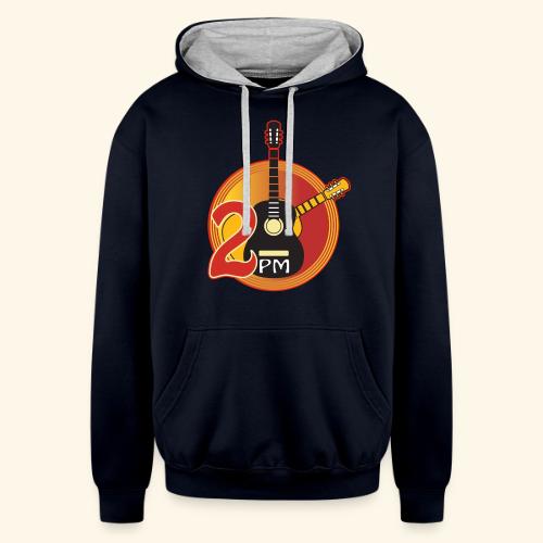 2PM logo Style - Unisex Contrast Hoodie