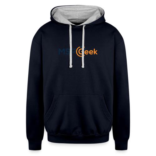 MSPGeekFull - Unisex Contrast Hoodie