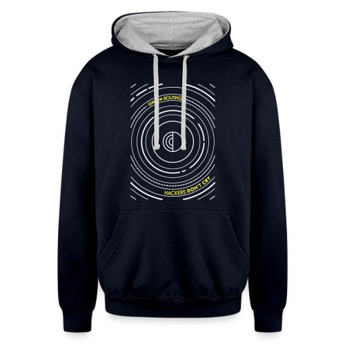 Onion Routing - Unisex Contrast Hoodie