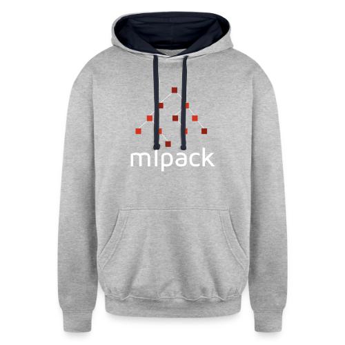 mlpack (White Logo) - Unisex Contrast Hoodie