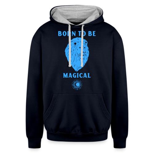 Born To Be Magical - Unisex Contrast Hoodie