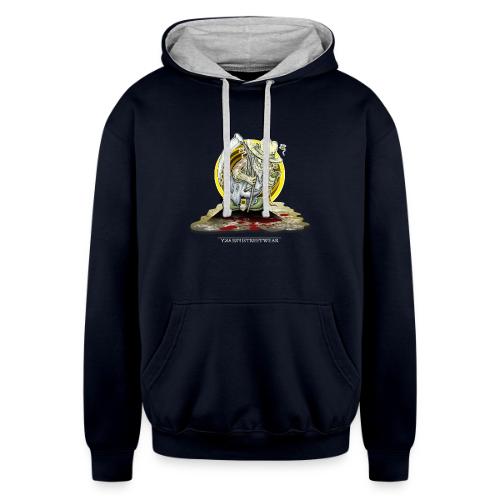 PsychopharmerKarl - Unisex Contrast Hoodie