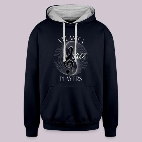 Atlanta Jazz Players - Molleton à capuche contrasté Unisexe