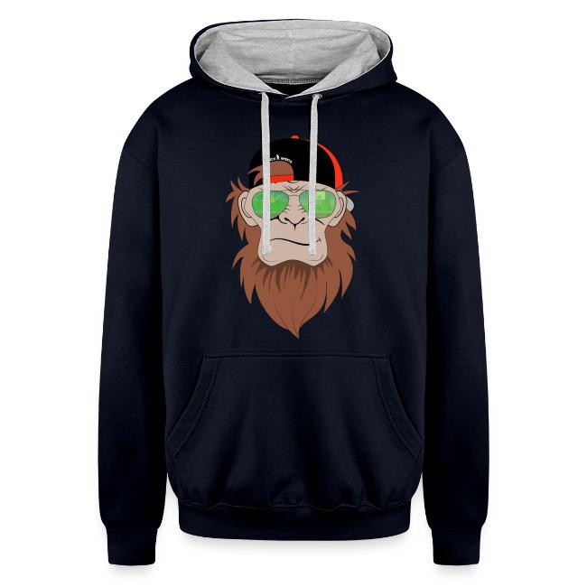 Squatch Basketball Cartoon