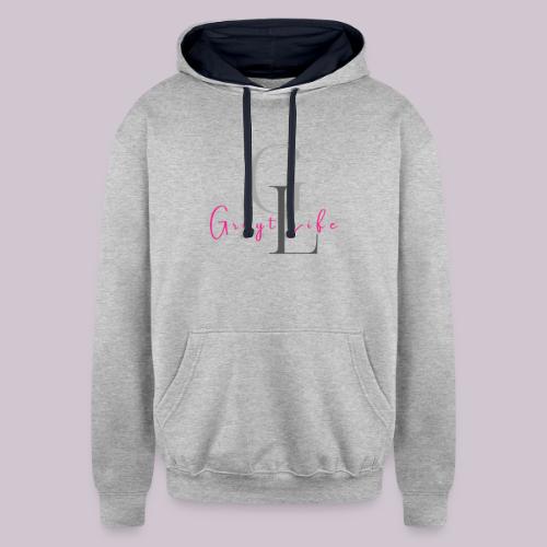 Greyt Life - Unisex Contrast Hoodie