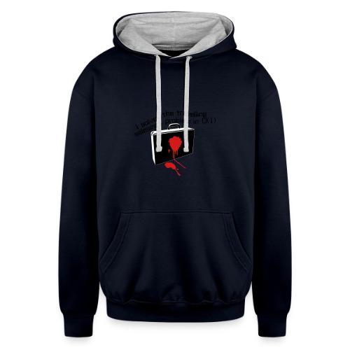 Travelling Salesman - Unisex Contrast Hoodie