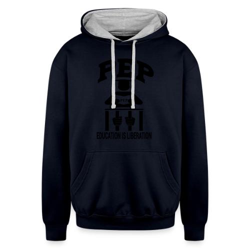 Prison Education Project Gear - Unisex Contrast Hoodie