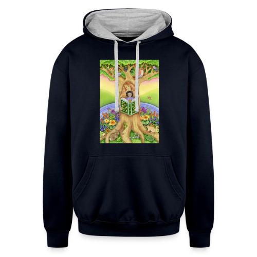 Tree Spirit - Unisex Contrast Hoodie