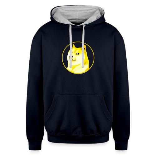 D-O-G-E - Unisex Contrast Hoodie