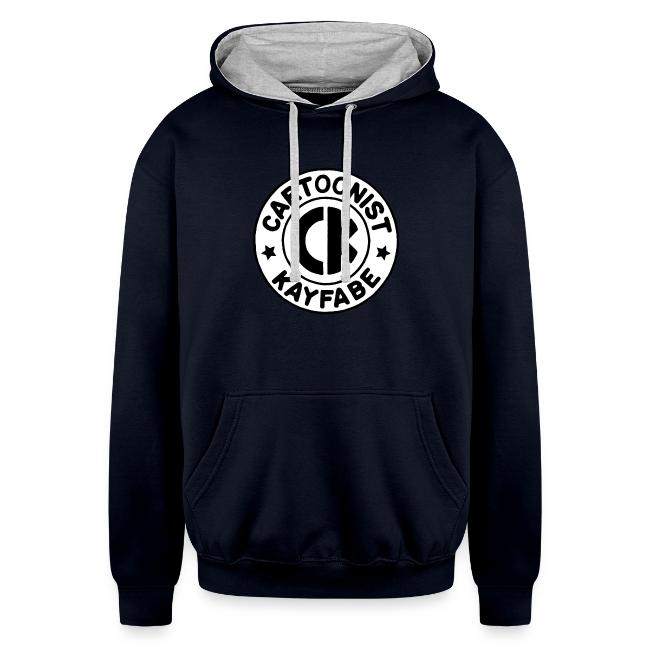 Cartoonist Kayfabe EC logo Black letters on White