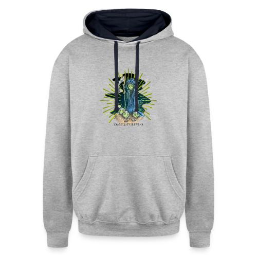 Death doesn‘t choose - Unisex Contrast Hoodie