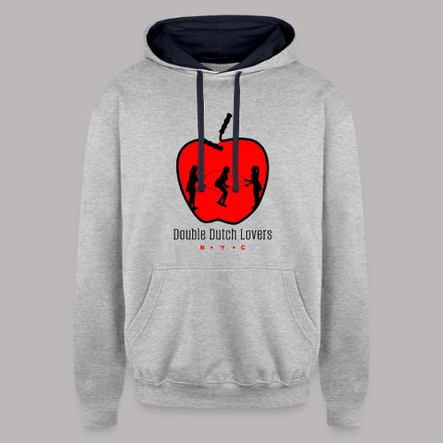 Double Dutch Lovers NYC - Unisex Contrast Hoodie