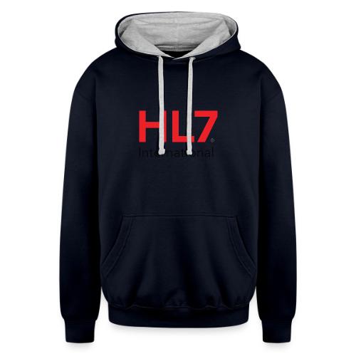 HL7 International - Unisex Contrast Hoodie