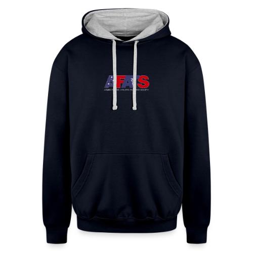 AFATS Logo - Unisex Contrast Hoodie