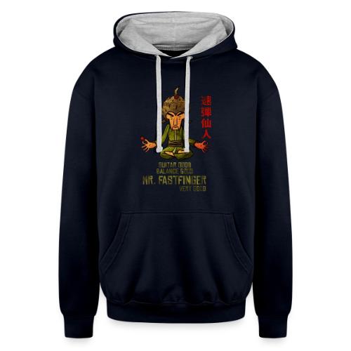 Mr Fastfinger very good - Unisex Contrast Hoodie