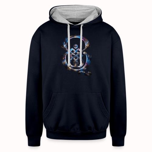 Q disco - Unisex Contrast Hoodie