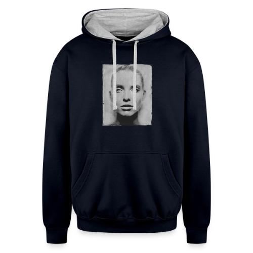 Gazing Still - Unisex Contrast Hoodie