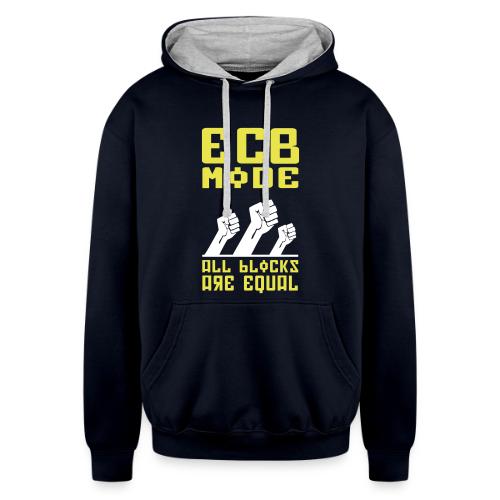 Cipher Block Rights! - Unisex Contrast Hoodie