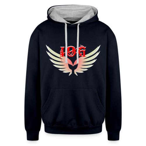 IOG Logo - Unisex Contrast Hoodie