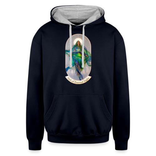 Women’s Day Thorn Sovereign T Shirt, Gift for Mum - Unisex Contrast Hoodie