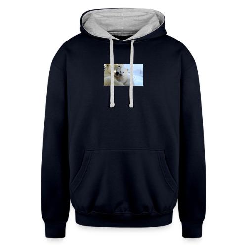 polarbearhug - Unisex Contrast Hoodie