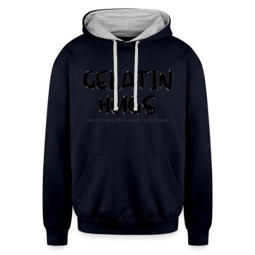 Gelatin Hugs - Unisex Contrast Hoodie