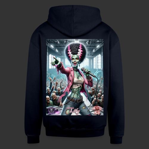 Monster Mosh 2024 Tour Lily Singer #DL-001 - Unisex Contrast Hoodie