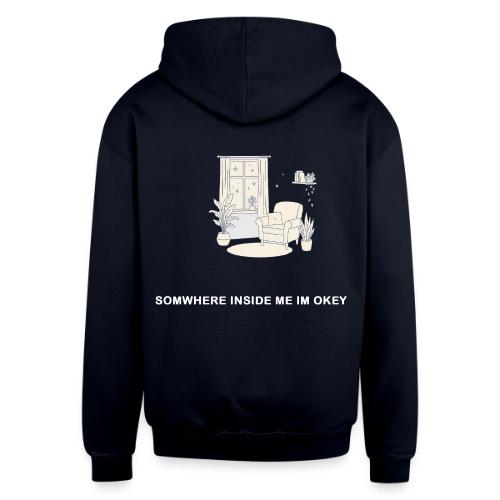 Silent Pain Expression - Unisex Contrast Hoodie