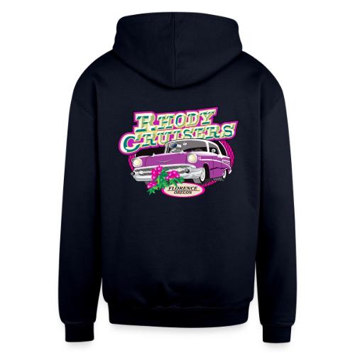 Jacket Patch ..Old Skool Is New - Unisex Contrast Hoodie