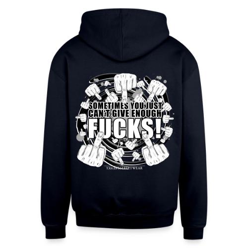 Not enough fucks given! - Unisex Contrast Hoodie