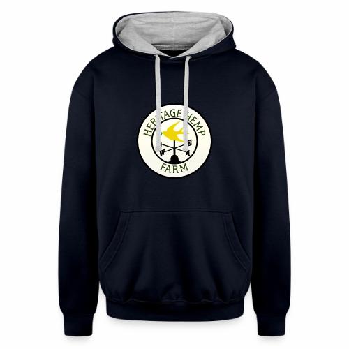 HeritageHemp1 - Unisex Contrast Hoodie