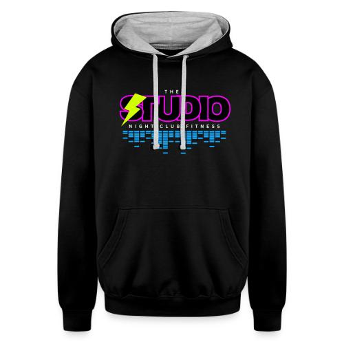 Turn It Up! - Unisex Contrast Hoodie