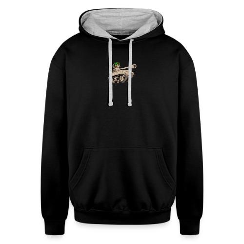 Canadian Tank - Unisex Contrast Hoodie