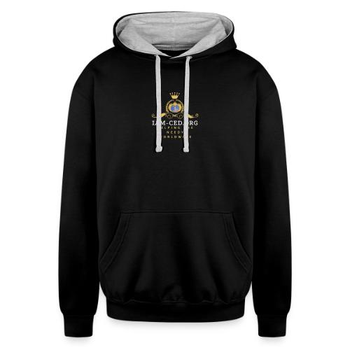 IAM-CED.ORG CROWN - Unisex Contrast Hoodie