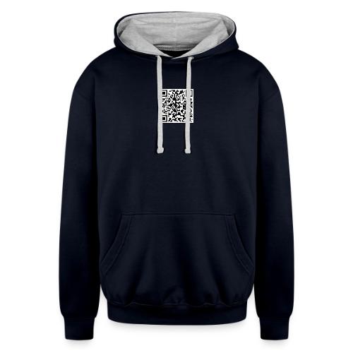 business series webinar social commerce funnel - Unisex Contrast Hoodie