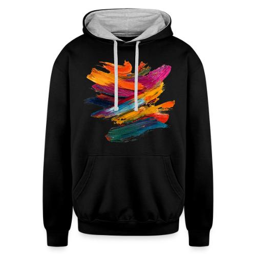 Harmony in Motion - Unisex Contrast Hoodie