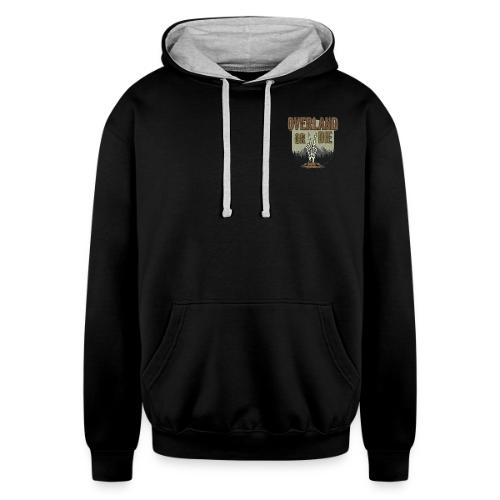 Overland Or Die - Unisex Contrast Hoodie
