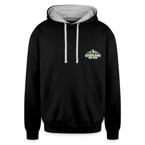 Mountain Tops - Unisex Contrast Hoodie