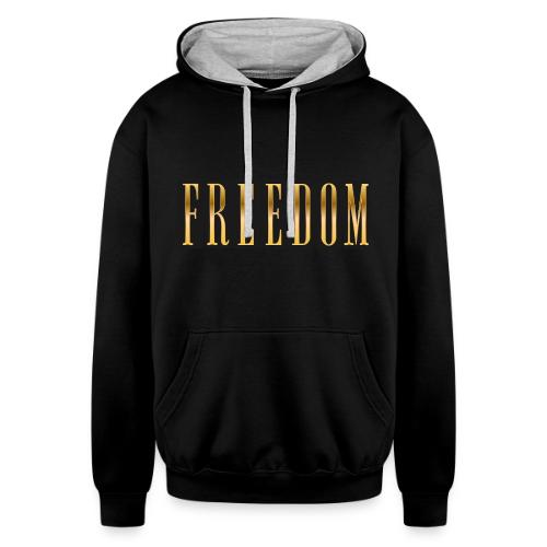 Freedom Shines - Unisex Contrast Hoodie