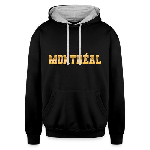Montréal - Unisex Contrast Hoodie