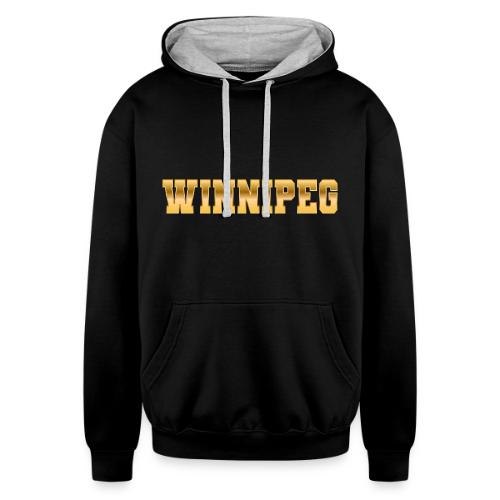 Winnipeg - Unisex Contrast Hoodie