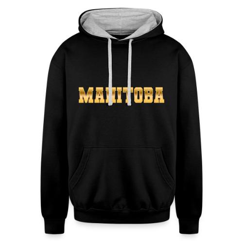 Manitoba - Unisex Contrast Hoodie