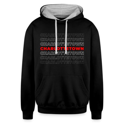 Charlottetown Character - Unisex Contrast Hoodie