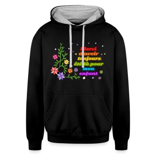 The Heart of the Classroom - Unisex Contrast Hoodie