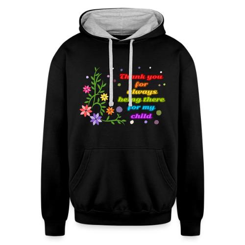 Heart of the Classroom - Unisex Contrast Hoodie