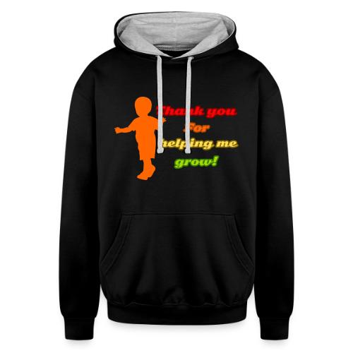 Roots and Wings - Unisex Contrast Hoodie