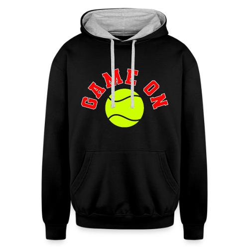 Game On Tennis - Unisex Contrast Hoodie