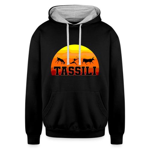 Algeria: Tassili Timeless - Unisex Contrast Hoodie